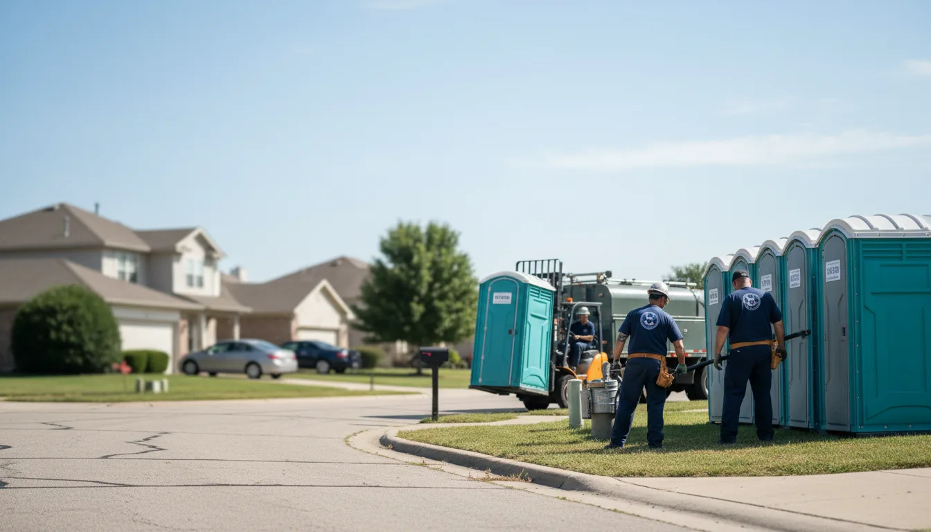 Porta Potty Rental in Shawnee, KS near me